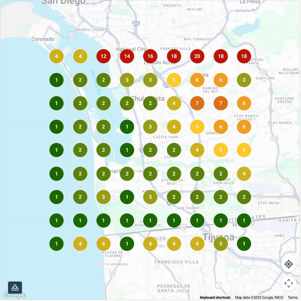 April-14th-SD-Electric-Heatmap